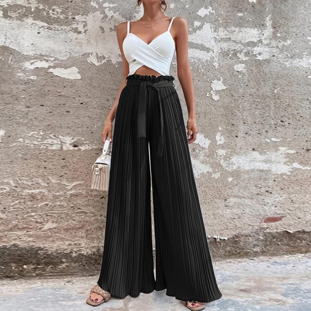 【LITTLEBIG】 22AW Pleats Wide Trousers LITTLEBIG(リトルビッグ)のPleats Wide Trousers Black